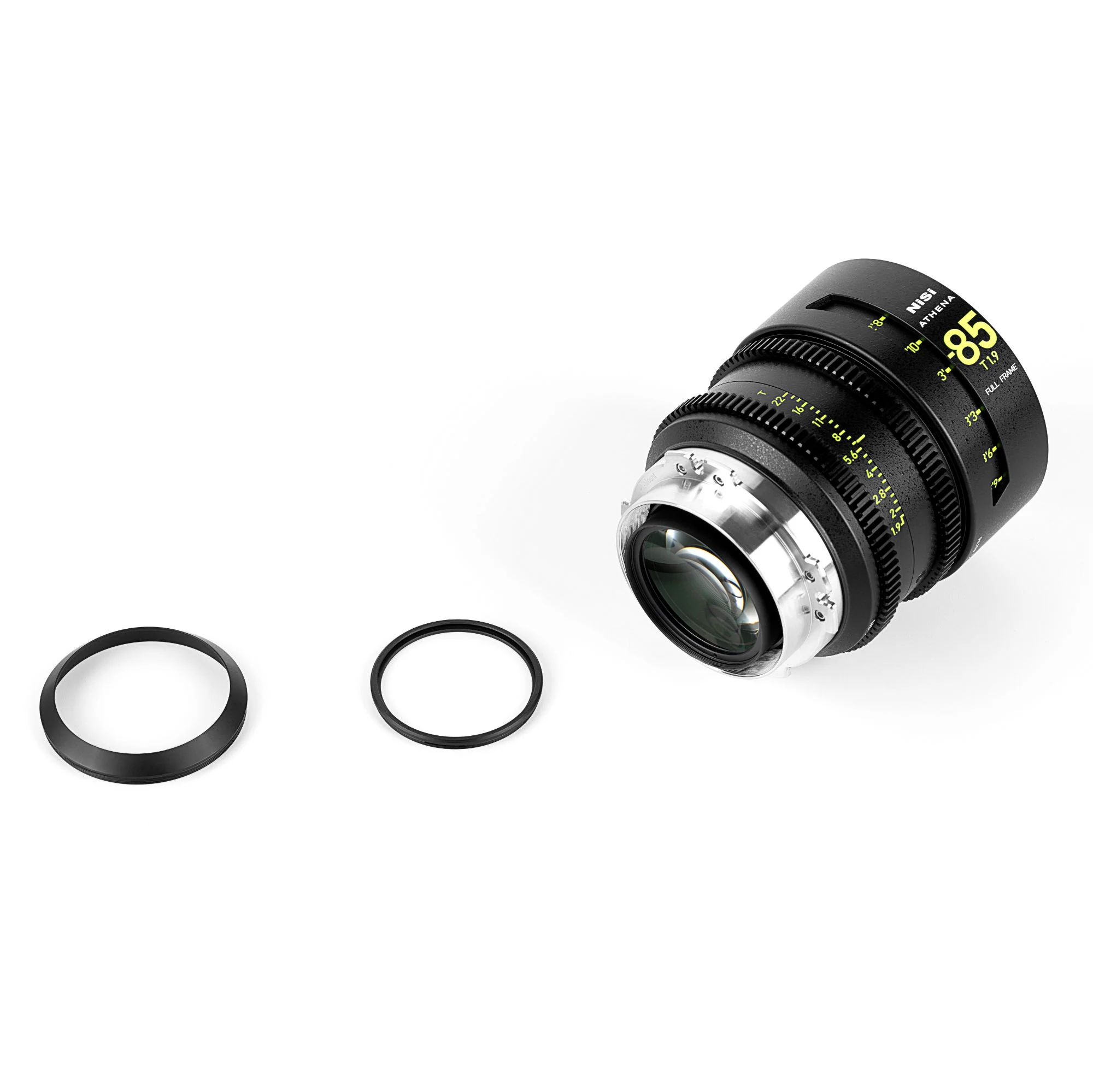 NiSi ATHENA PRIME Full Frame Cinema Lens Kit with 5 Lenses 14mm T2.4, 25mm T1.9, 35mm T1.9, 50mm T1.9, 85mm T1.9 + Hard Case (PL Mount) - Image 10