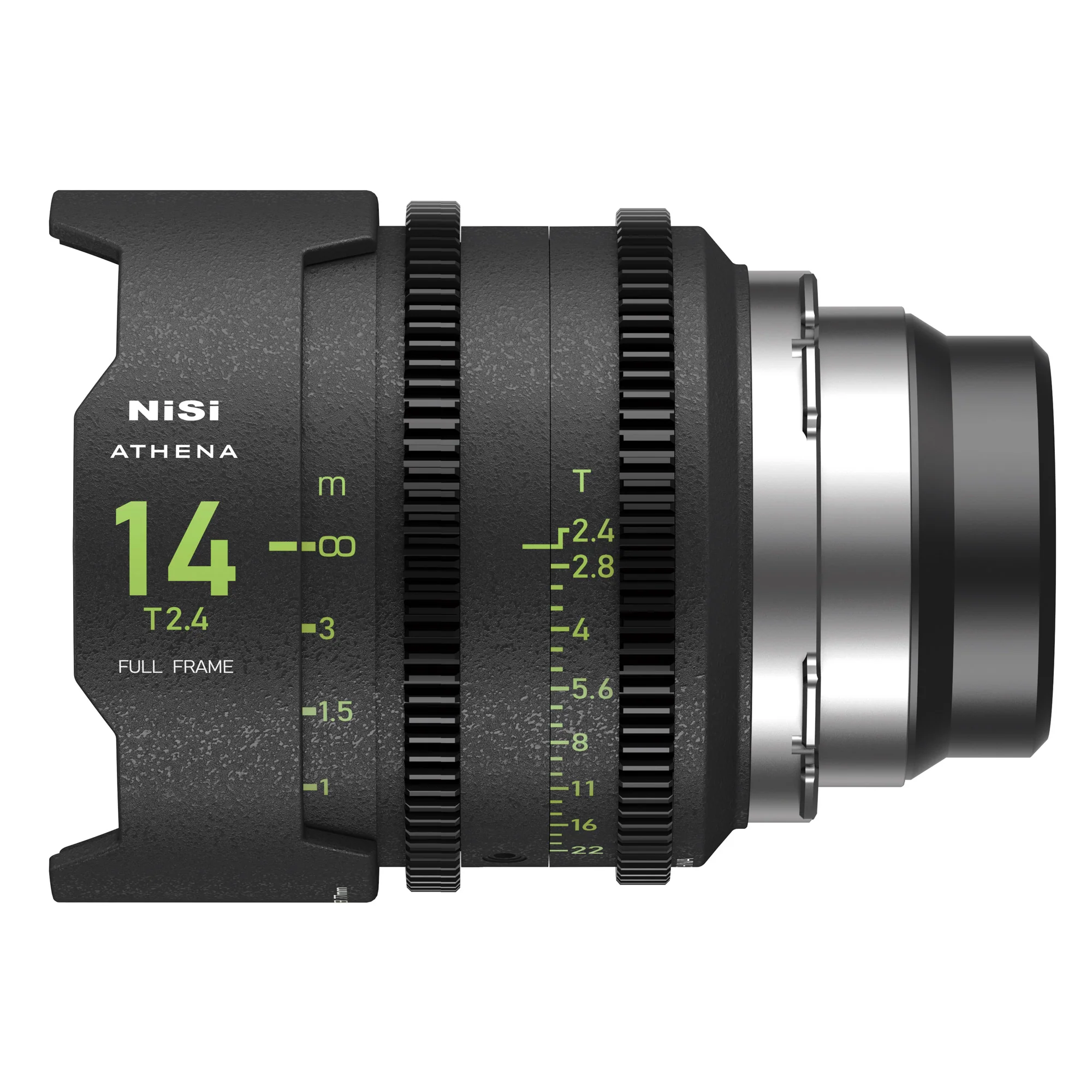 NiSi ATHENA PRIME Full Frame Cinema Lens Kit with 5 Lenses 14mm T2.4, 25mm T1.9, 35mm T1.9, 50mm T1.9, 85mm T1.9 + Hard Case (PL Mount) - Image 2