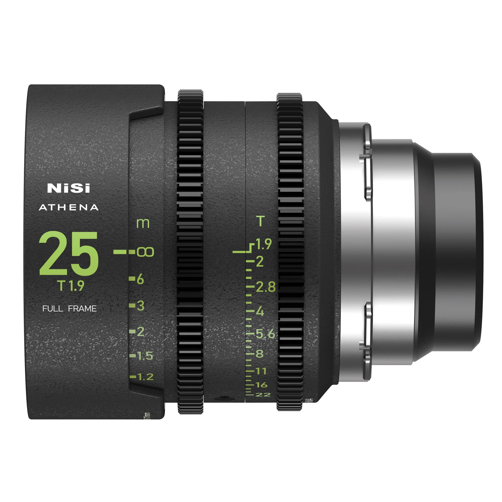 NiSi ATHENA PRIME Full Frame Cinema Lens Kit with 5 Lenses 14mm T2.4, 25mm T1.9, 35mm T1.9, 50mm T1.9, 85mm T1.9 + Hard Case (PL Mount) - Image 3