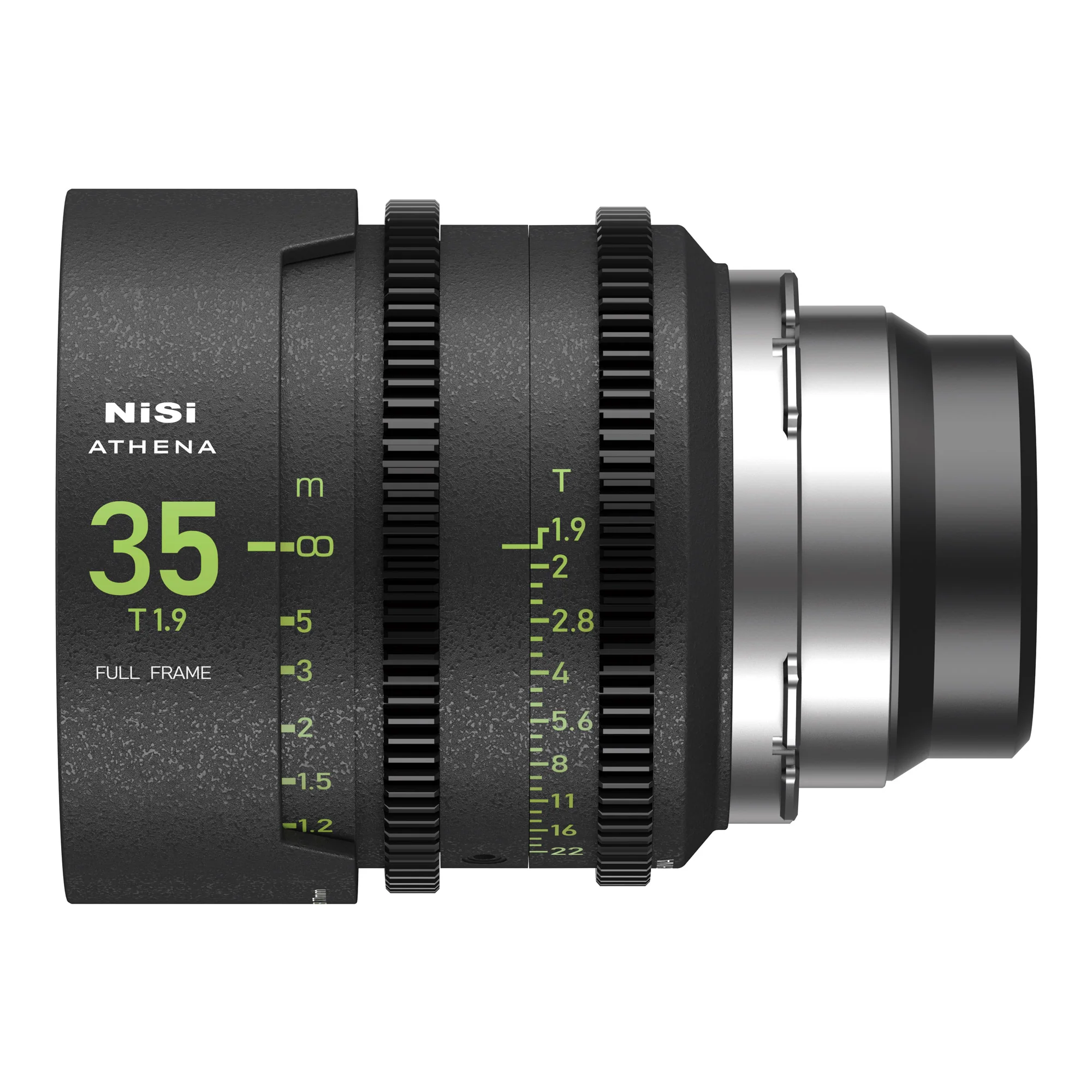 NiSi ATHENA PRIME Full Frame Cinema Lens Kit with 5 Lenses 14mm T2.4, 25mm T1.9, 35mm T1.9, 50mm T1.9, 85mm T1.9 + Hard Case (PL Mount) - Image 4