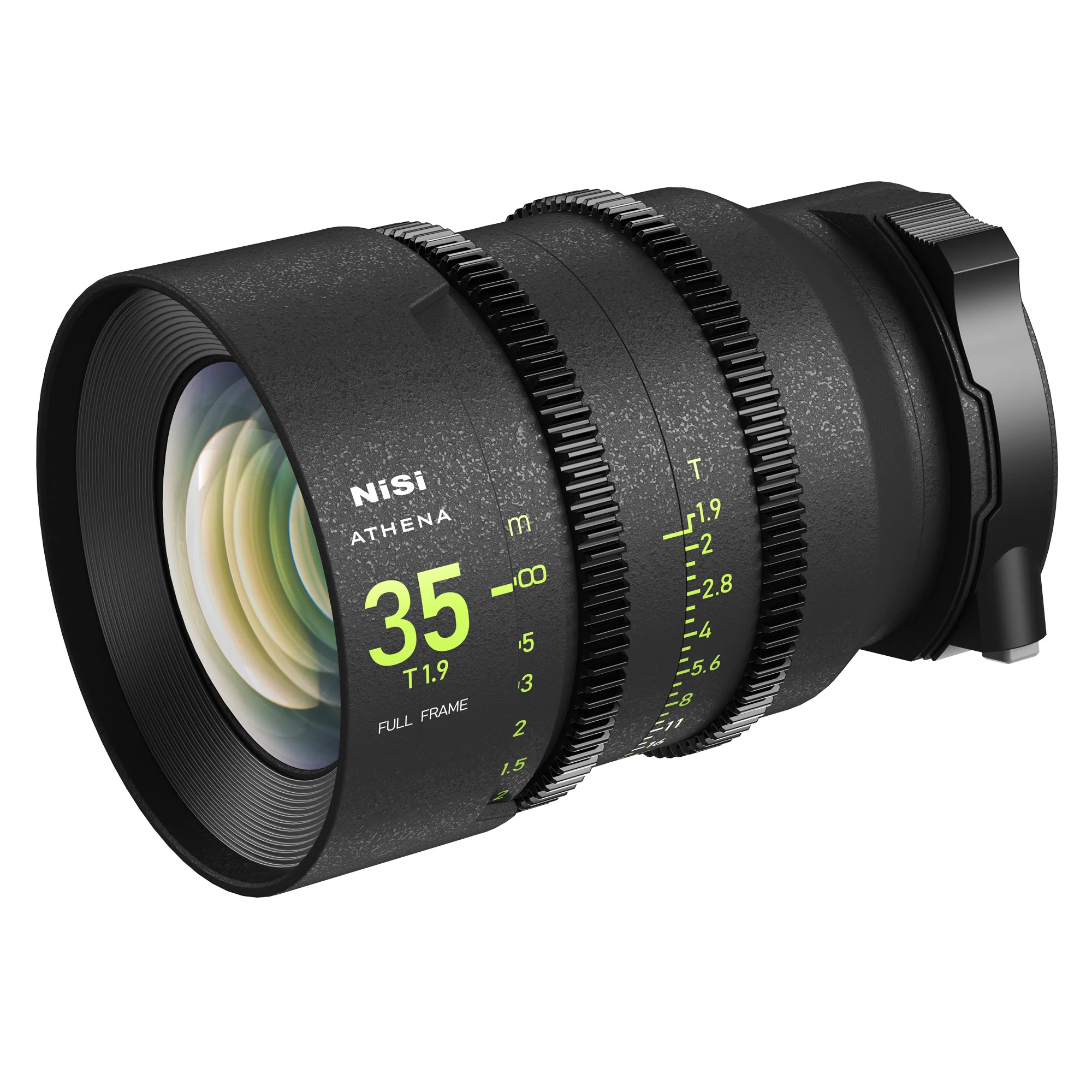 NiSi ATHENA PRIME Full Frame Cinema Lens Kit with 5 Lenses 14mm T2.4, 25mm T1.9, 35mm T1.9, 50mm T1.9, 85mm T1.9 + Hard Case (RF Mount) - Image 7