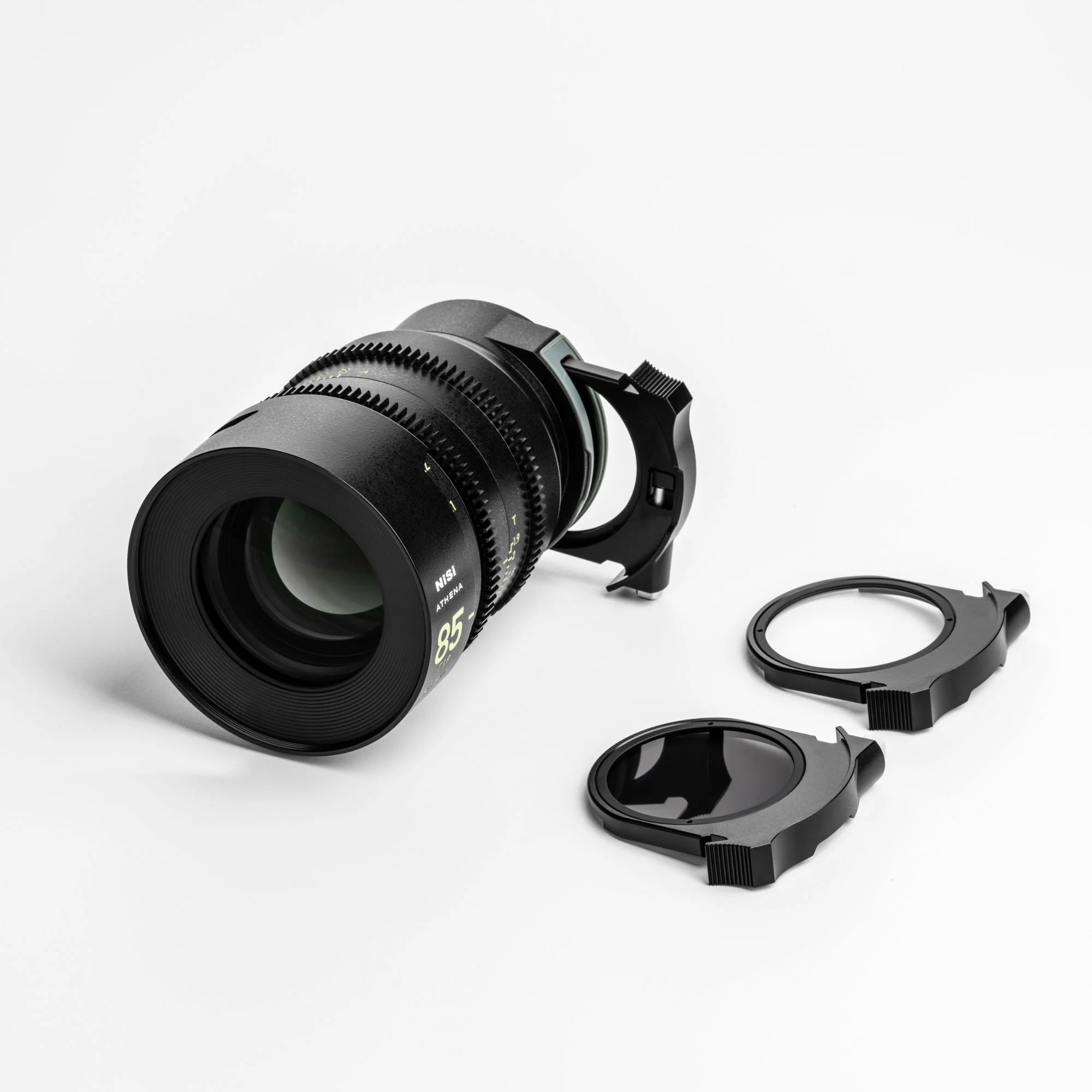 NiSi ATHENA PRIME Full Frame Cinema Lens Kit with 5 Lenses 14mm T2.4, 25mm T1.9, 35mm T1.9, 50mm T1.9, 85mm T1.9 + Hard Case (RF Mount) - Image 8