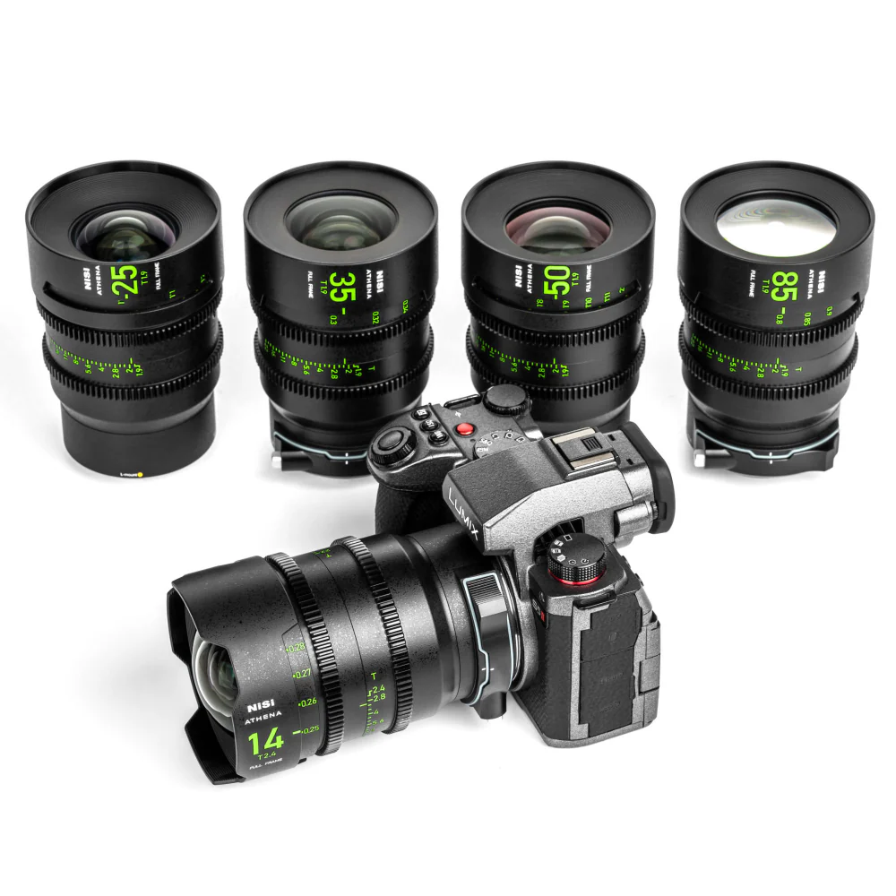 NiSi ATHENA PRIME Full Frame Cinema Lens Kit with 5 Lenses 14mm T2.4, 25mm T1.9, 35mm T1.9, 50mm T1.9, 85mm T1.9 + Hard Case (L Mount) - Image 19