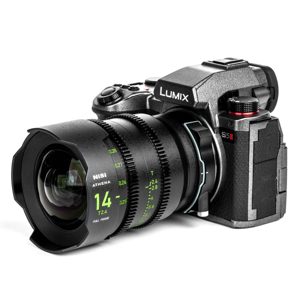 NiSi ATHENA PRIME Full Frame Cinema Lens Kit with 5 Lenses 14mm T2.4, 25mm T1.9, 35mm T1.9, 50mm T1.9, 85mm T1.9 + Hard Case (L Mount) - Image 22