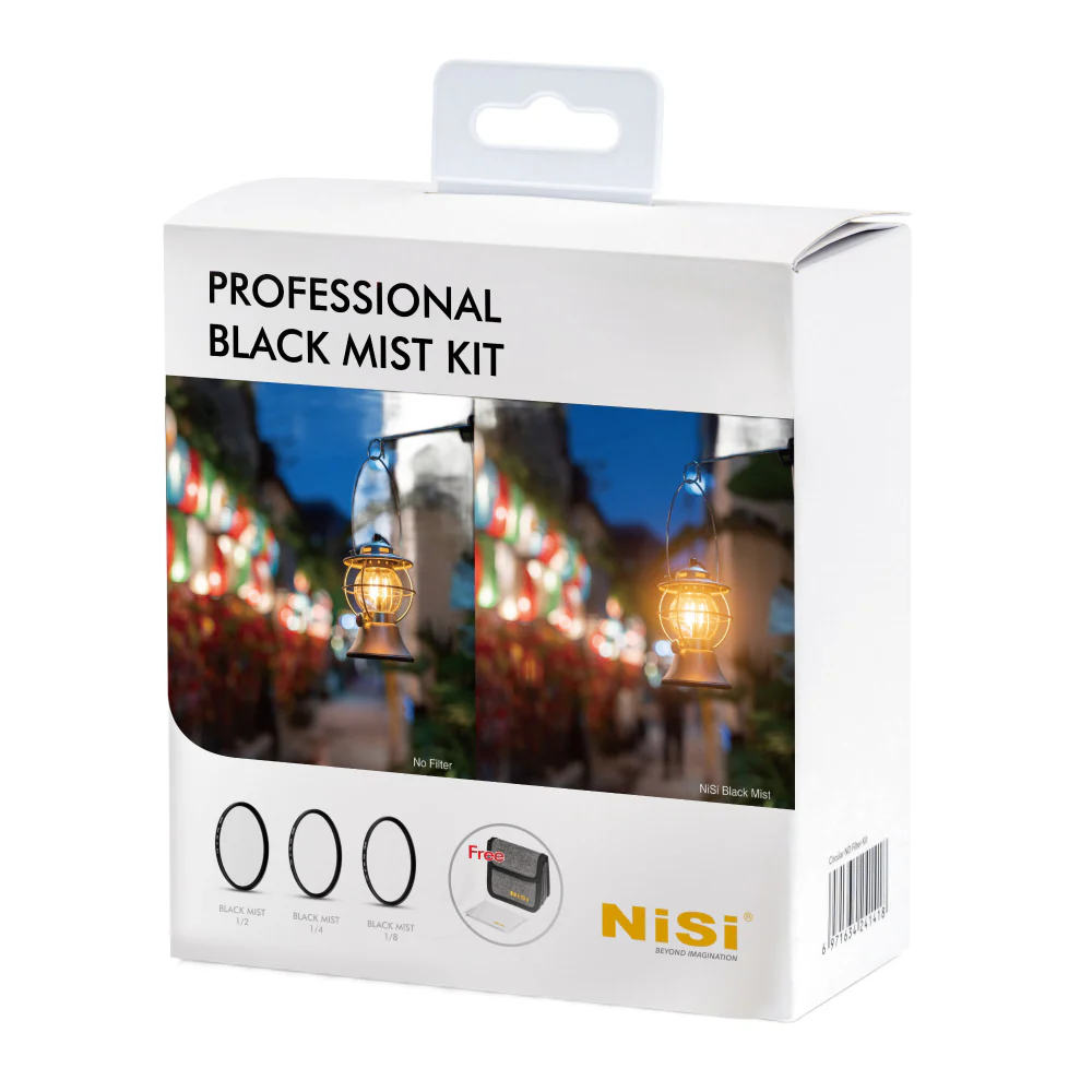 NiSi Professional Black Mist Kit with 1/2, 1/4, 1/8 and Case