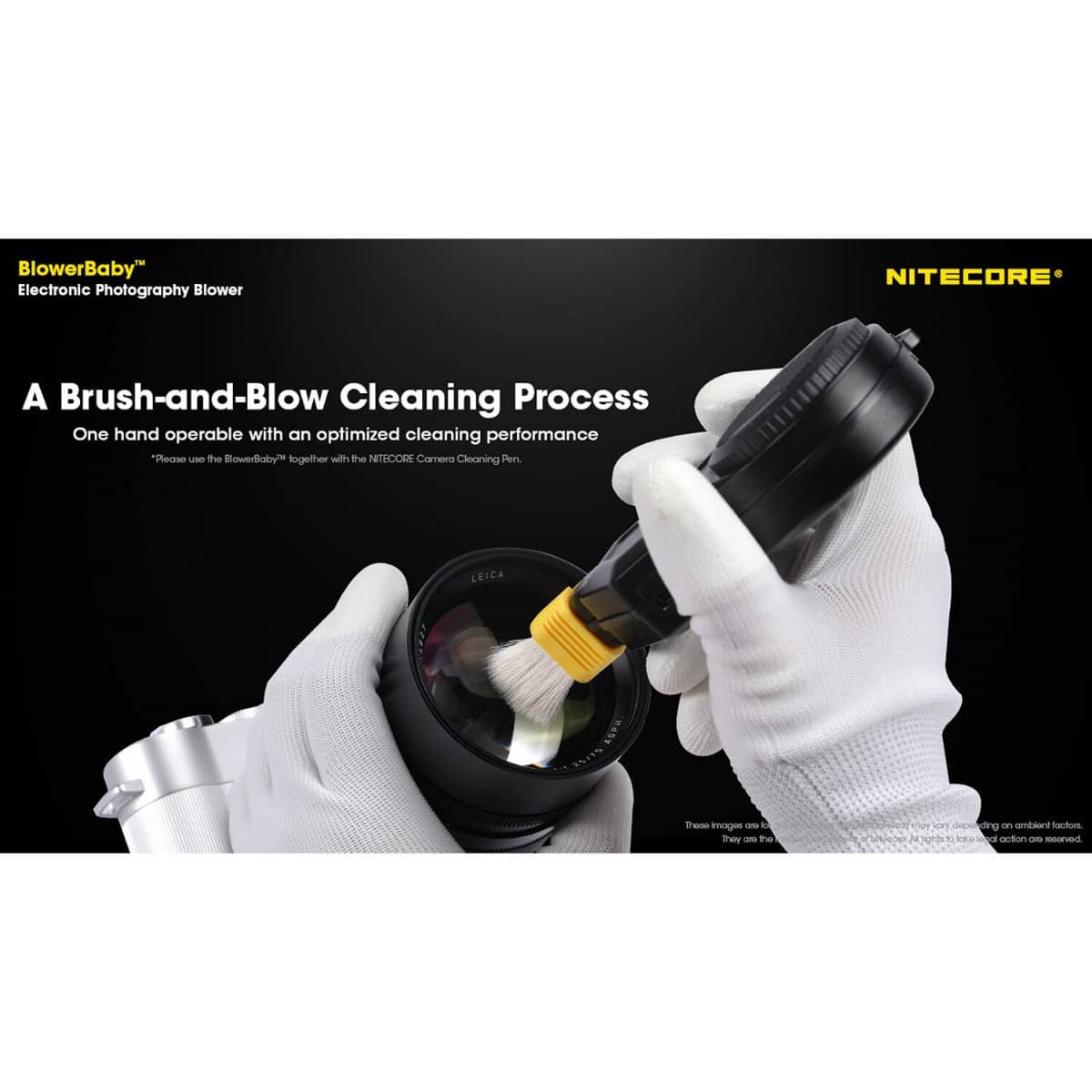 Nitecore BlowerBaby Rechargeable Cleaning Blower for Cameras & Electronics - Image 8