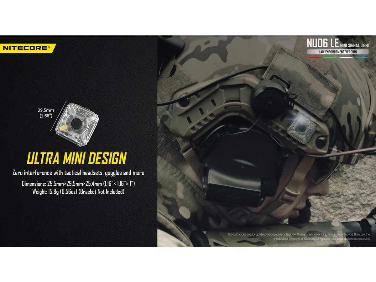 Nitecore NU06-LE Rechargeable LED Signal Light - Image 13