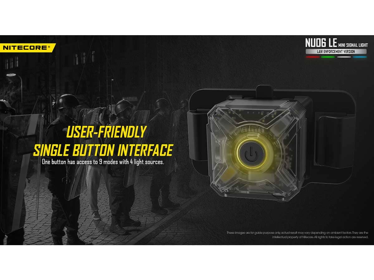 Nitecore NU06-LE Rechargeable LED Signal Light - Image 17