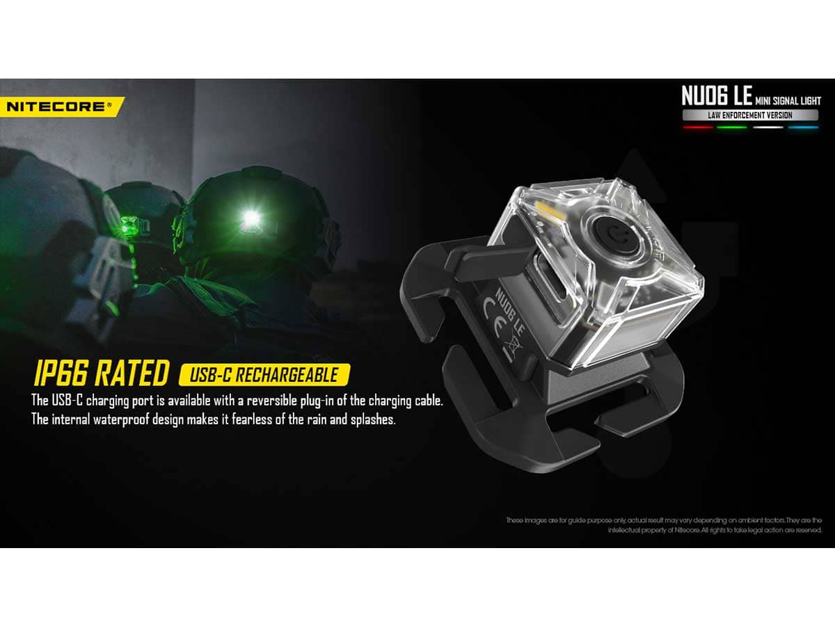 Nitecore NU06-LE Rechargeable LED Signal Light - Image 18