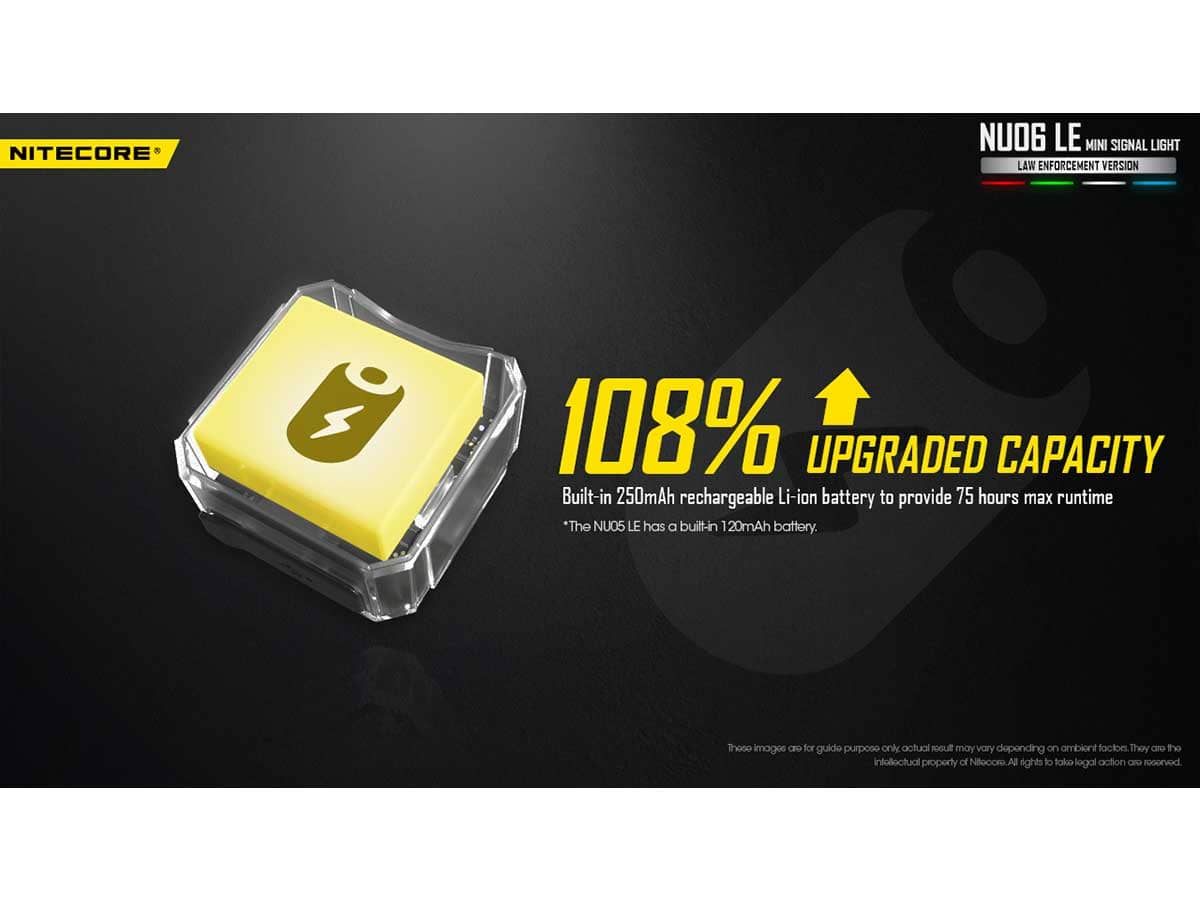 Nitecore NU06-LE Rechargeable LED Signal Light - Image 9