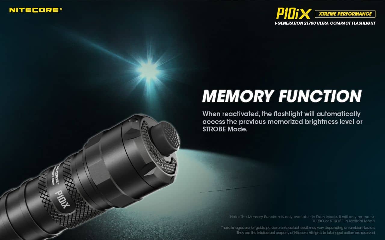 Nitecore P10iX compact 4000 lumen 158m USB-C rechargeable tactical floodlight - Image 21