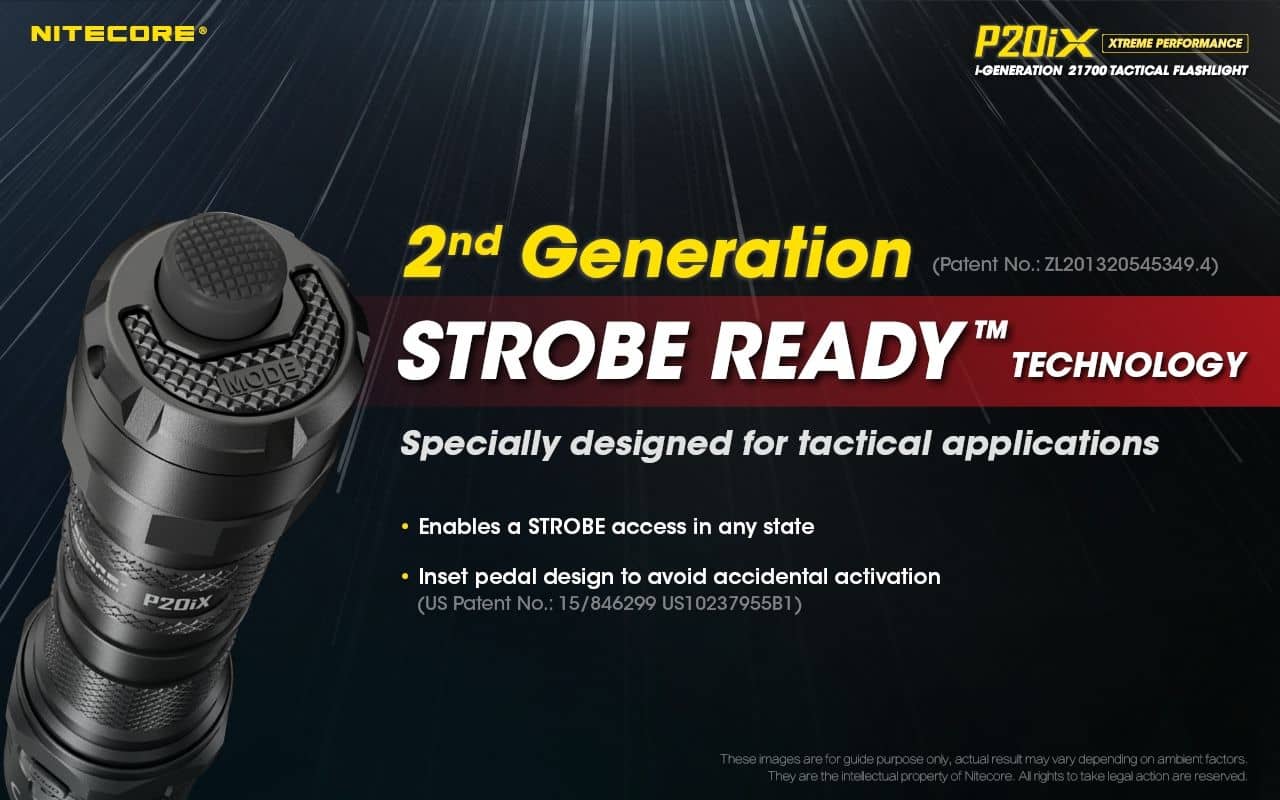 Nitecore P20iX compact 4000 lumen 221m USB-C rechargeable tactical floodlight - Image 10