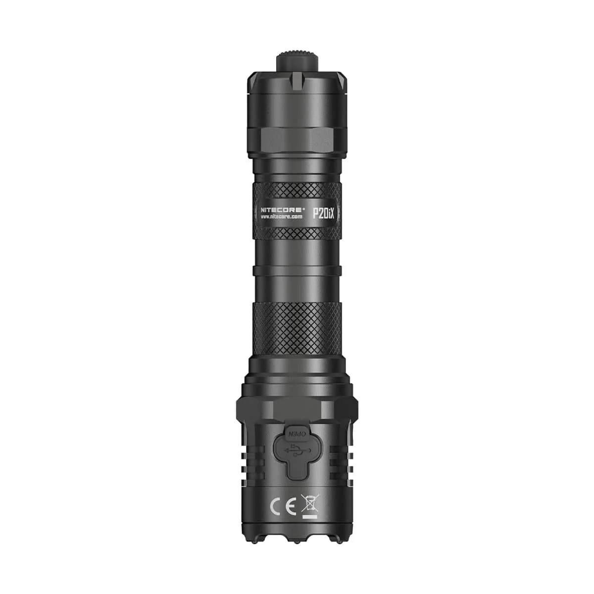 Nitecore P20iX compact 4000 lumen 221m USB-C rechargeable tactical floodlight - Image 3