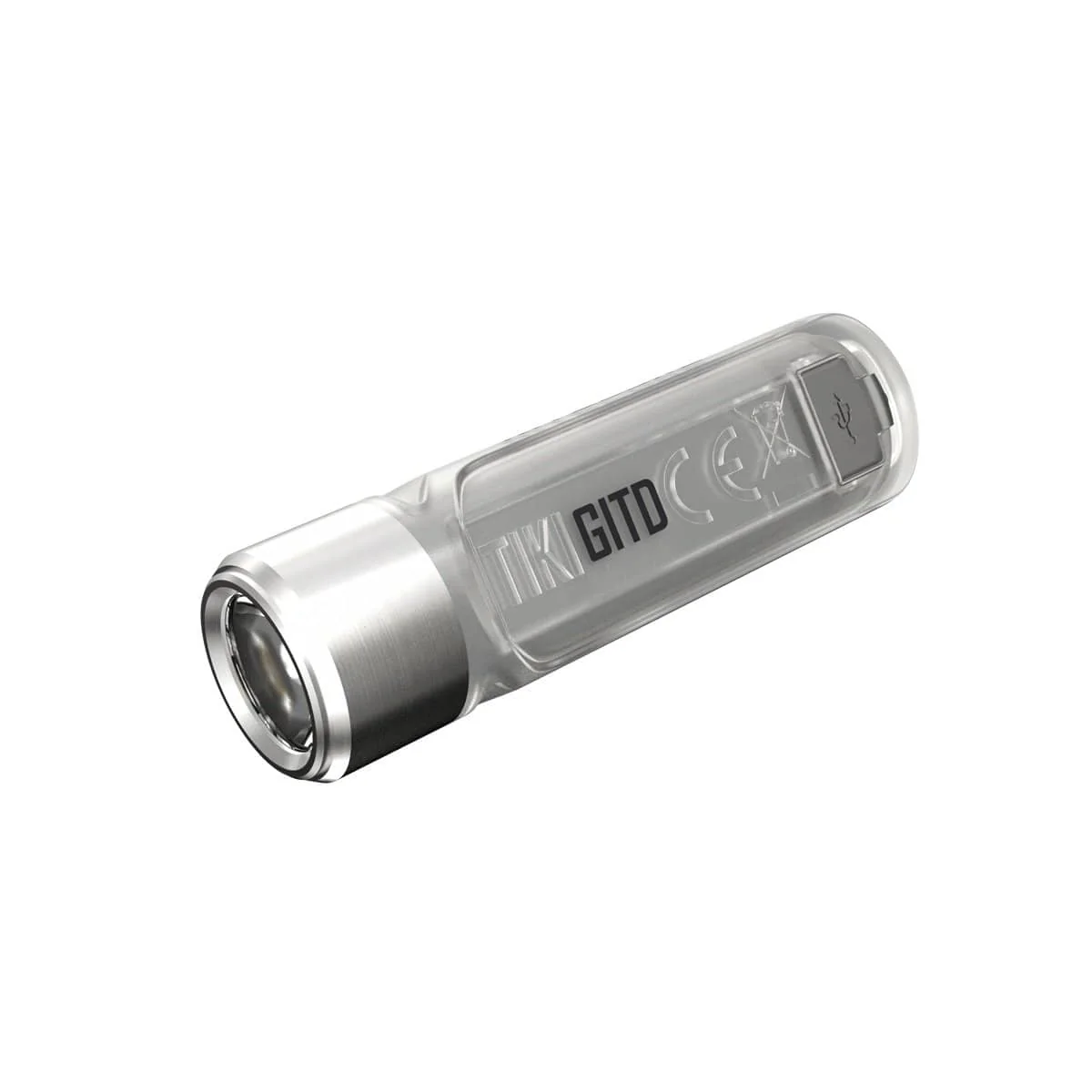 Nitecore TIKI GITD Blue glow in the dark 300 lumen keychain light - Image 3
