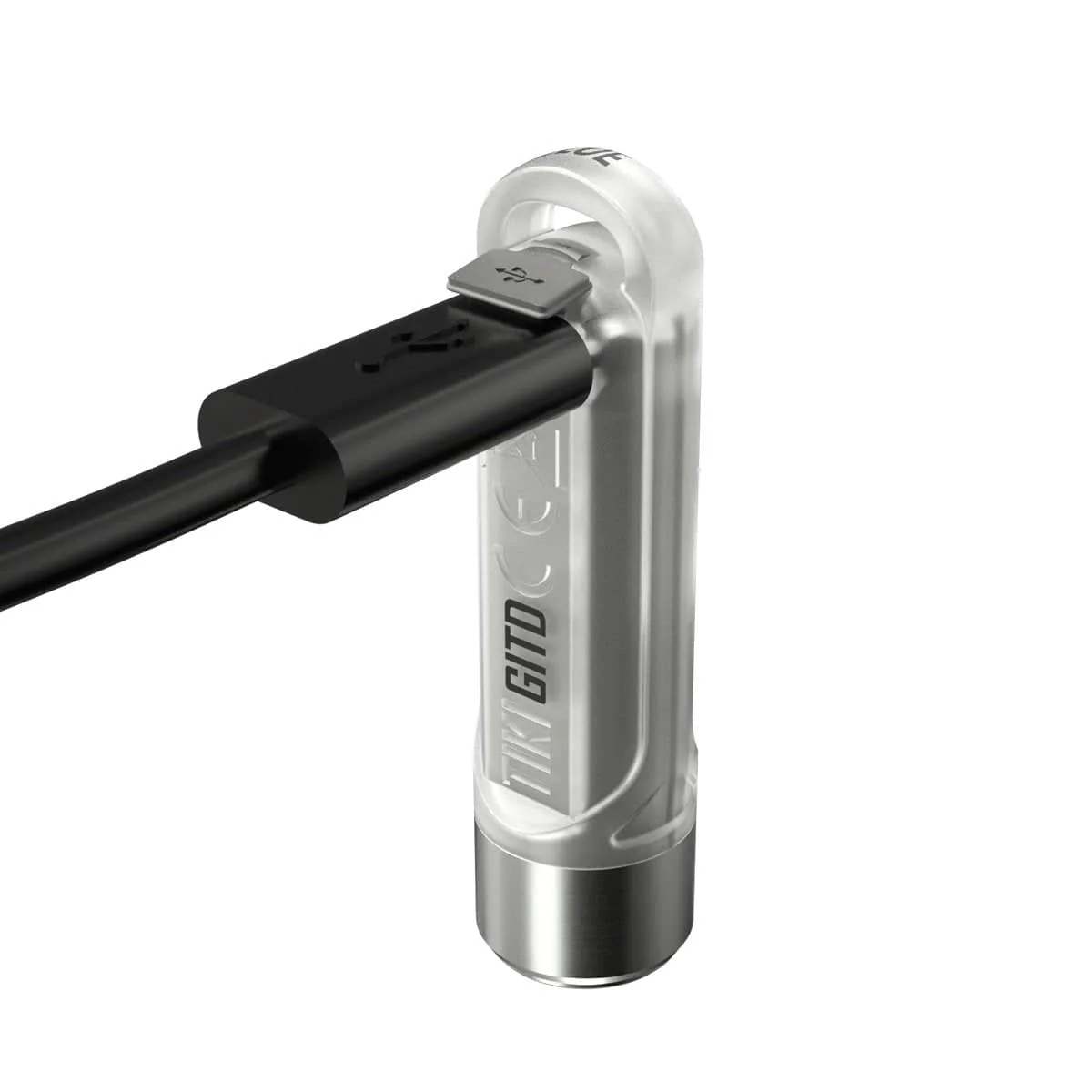 Nitecore TIKI GITD Blue glow in the dark 300 lumen keychain light - Image 5