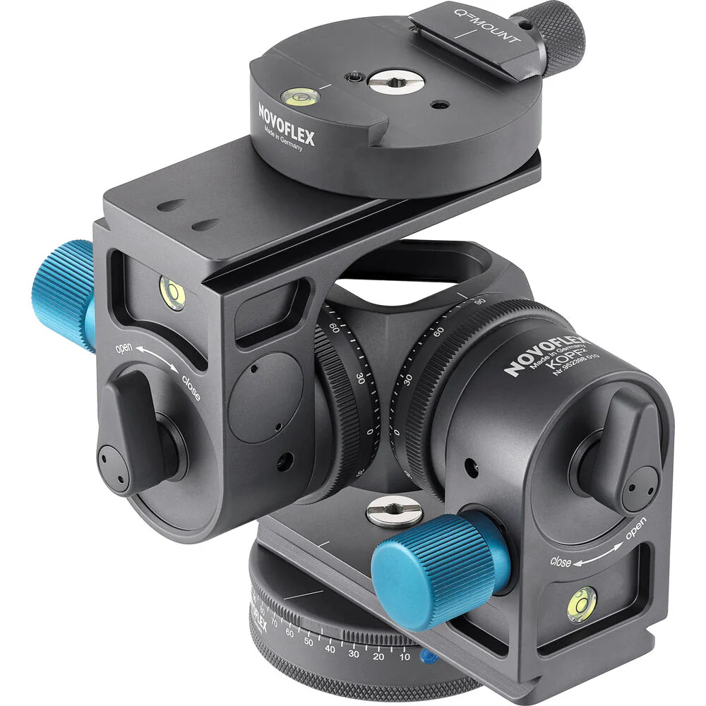 Novoflex Kopf² Geared Head with Arca-Type QR Panorama Base