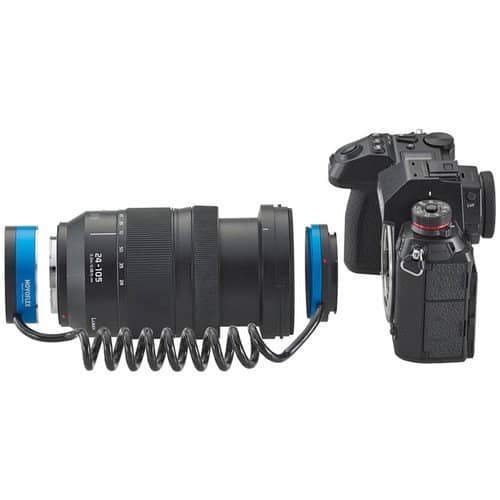 Novoflex LET-RETRO Automatic Reverse Adapter for L-Mount (Leica, Panasonic, Sigma) Including Heliopan Protection Filter - Image 2