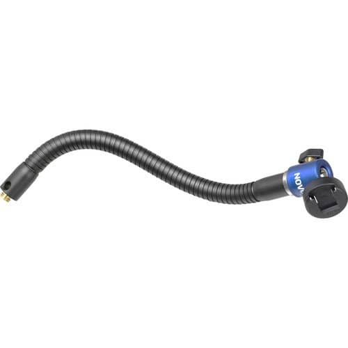 Novoflex MARM-K Short Flexible Arm with Ballhead & Flash Shoe - 1/4"-20 Thread