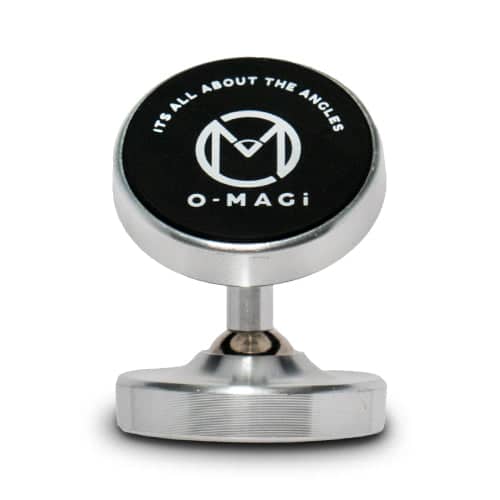 O-MAGi Magnetic Phone Mount with 360 Degree Rotation - Hyper Silver