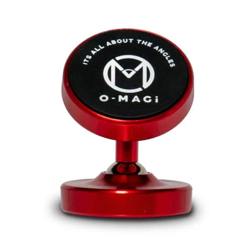 O-MAGi Magnetic Phone Mount with 360 Degree Rotation - Nebula Red