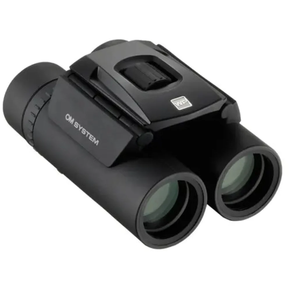 OM SYSTEM 10x25 Waterproof II Black Binoculars - Image 2