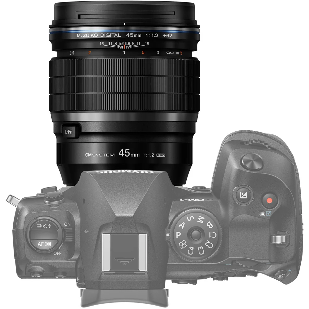 OM SYSTEM M.Zuiko Digital ED 45mm f/1.2 PRO Lens (Micro Four Thirds) - Image 3