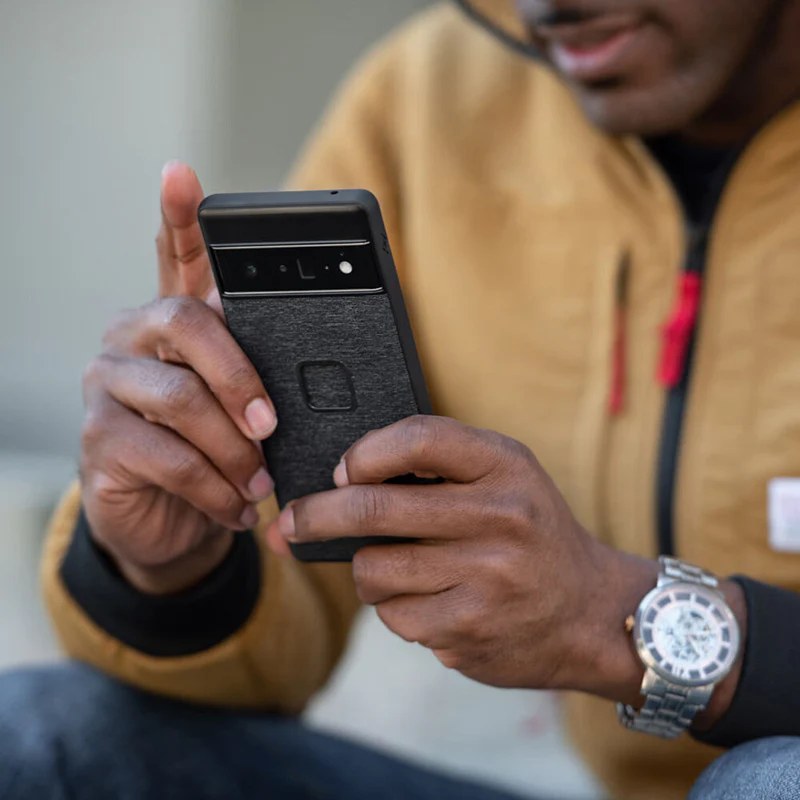 Peak Design Mobile - Everyday Fabric Case - Pixel 6 PRO - Charcoal - Image 9