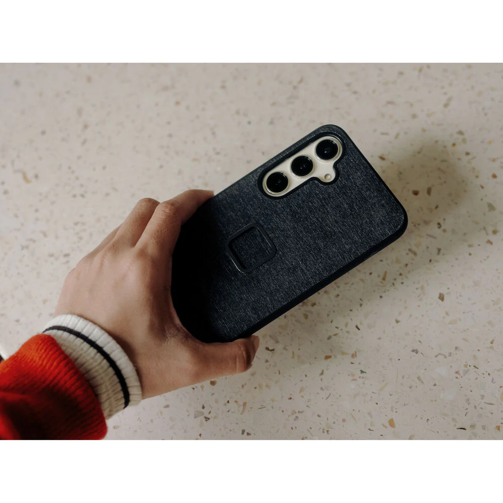 Peak Design Mobile - Everyday Fabric Case Samsung Galaxy S24 - Charcoal - Image 2