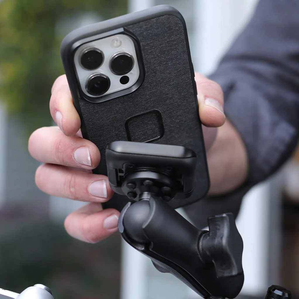 Peak Design Mobile - Motorcycle Mount 1inch Ball Adapter - Black - Image 5