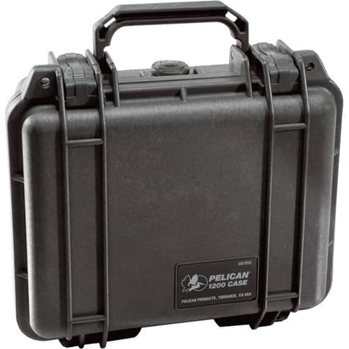 Pelican 1200 Case with Foam (Black) - Image 3