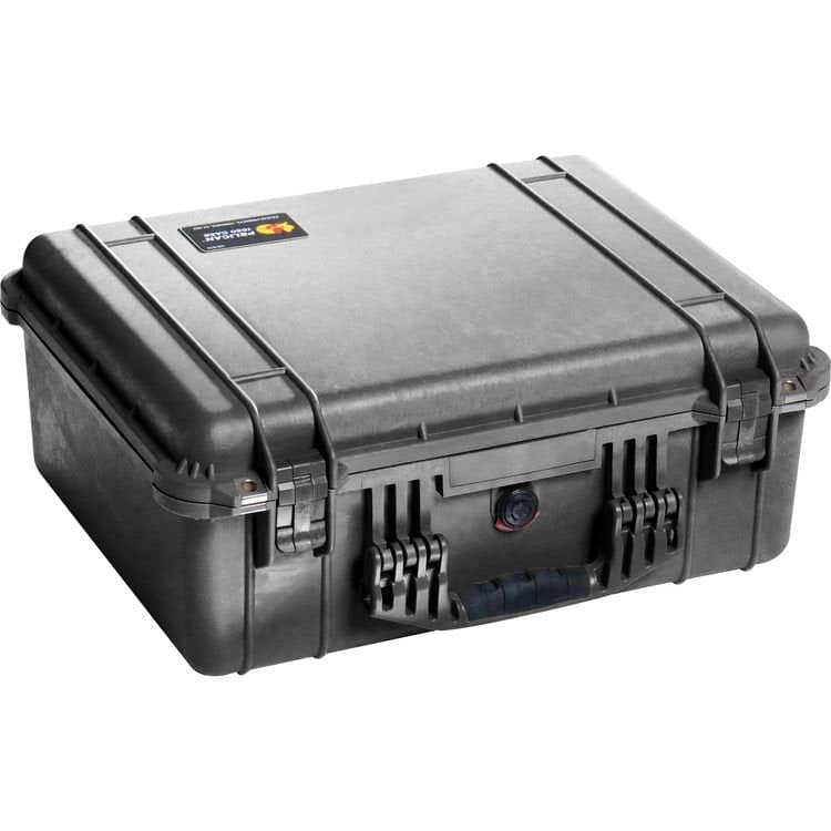 Pelican 1550 Case with 4-Piece Foam Set (Black) - Image 3