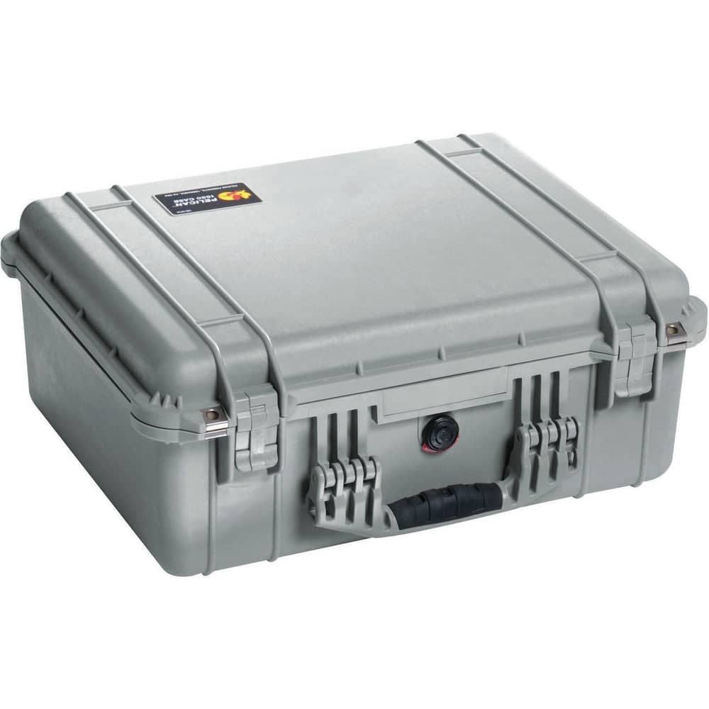 Pelican 1550 Case with 4-Piece Foam Set (Silver) - Image 2