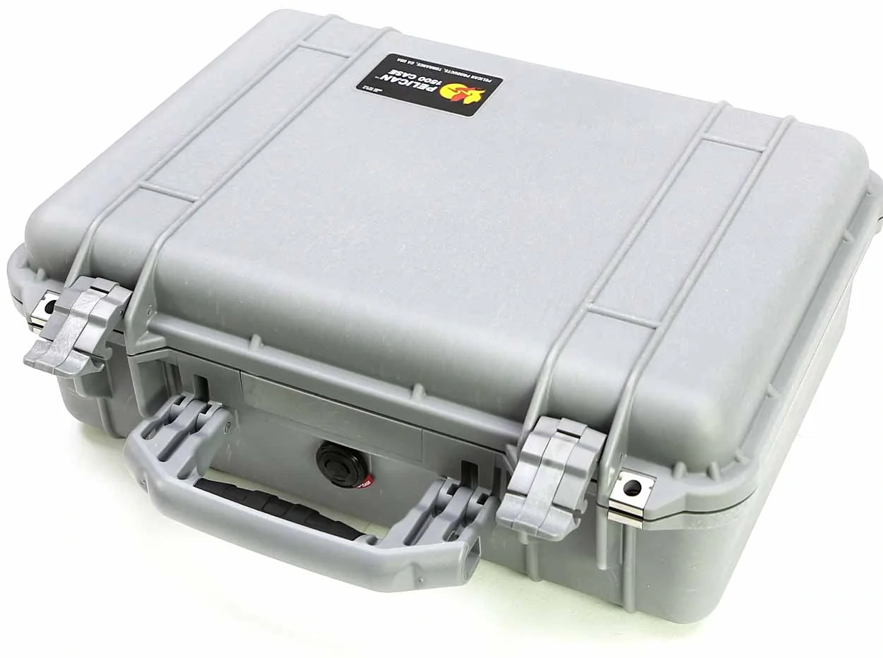 Pelican Case 1500 Silver - Image 4