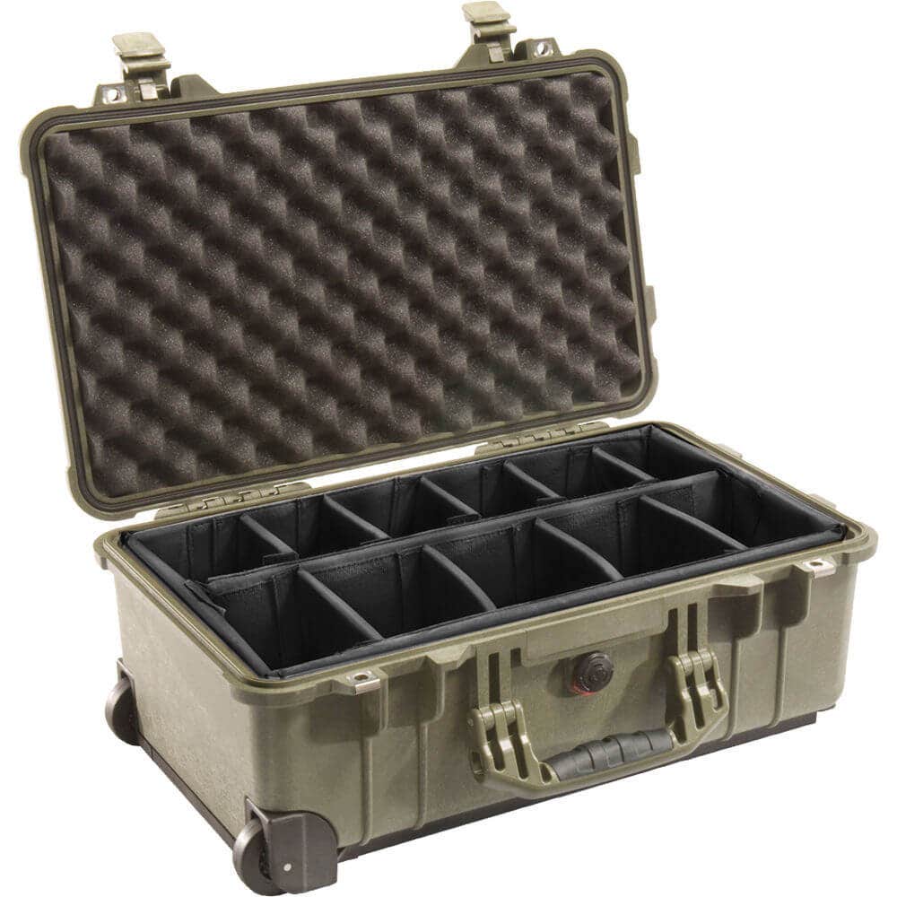 Pelican Case 1510 w Dividers OD Green - Image 2