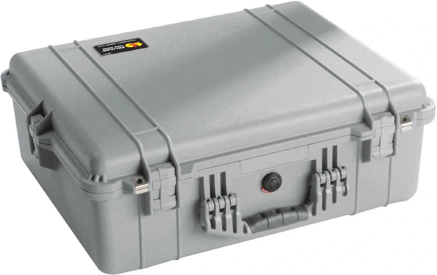 Pelican Case 1600 No Foam Silver