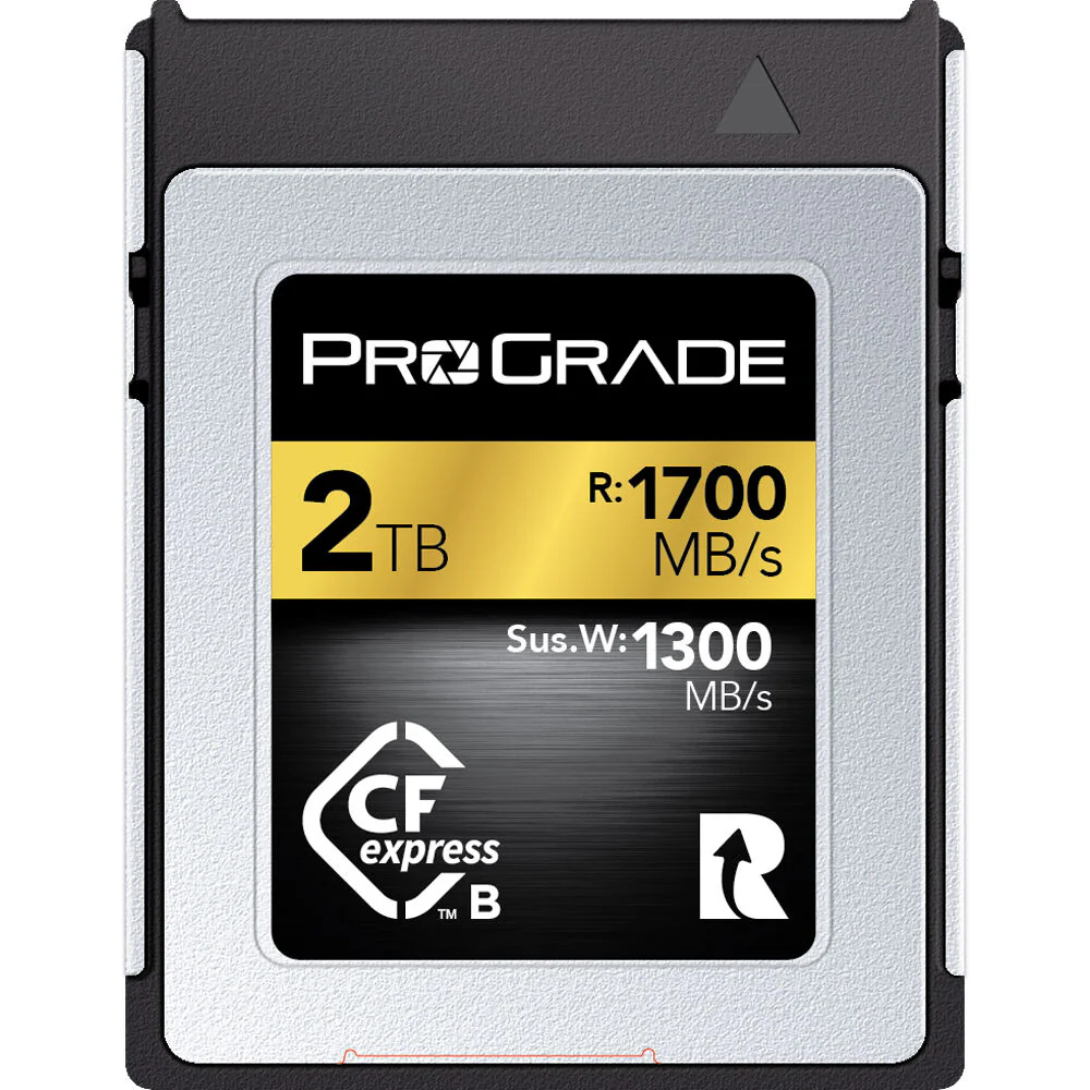 ProGrade Digital Gold 2TB CFexpress 2.0 Type B 1700MB/s Memory Card