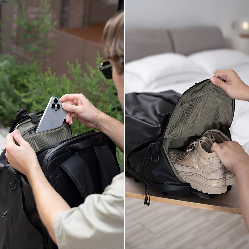 PGYTECH OneMo Travel Backpack (Twilight Black, 35L) - Image 7