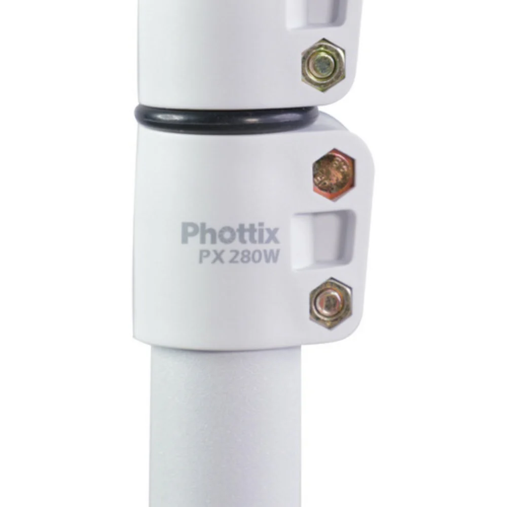 Phottix PX280W Air-Cushioned Light Stand (White, 9.2') - Image 5