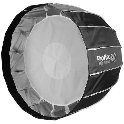 Phottix Raja Deep Parabolic Softbox with Grid 60CM - Image 2