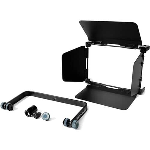 Pilotcine Metal Barn Door With Diffuser Panel / U Frame