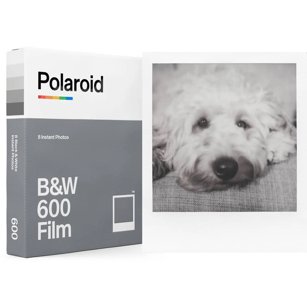 Polaroid Black & White 600 Instant Film (8 Exposures) - Image 2