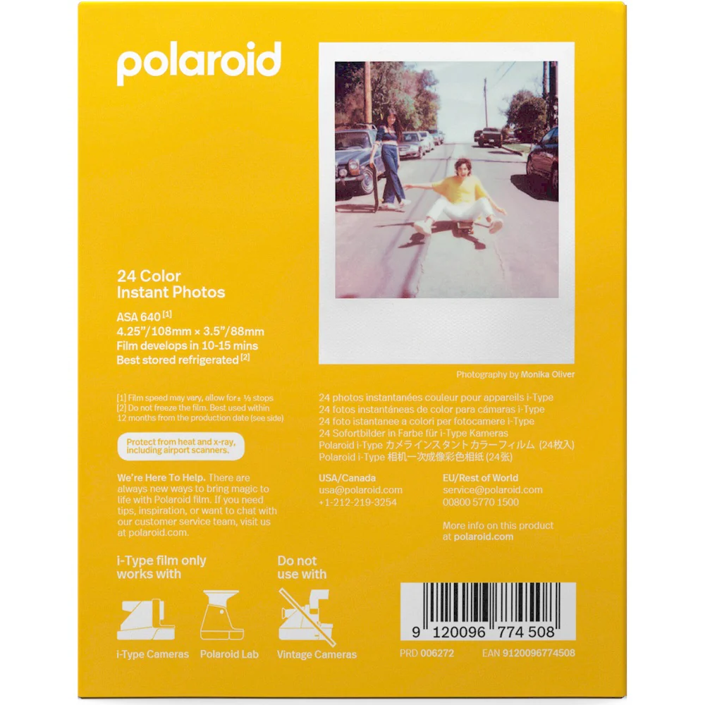 Polaroid Colour i-Type Film - Triple Pack, 24 Photos - Image 4