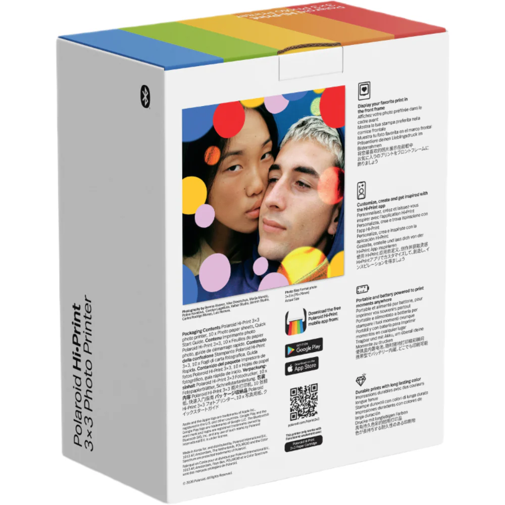 Polaroid HiPrint 3x3 Paper Cartridge - 30 Sheets - Image 10