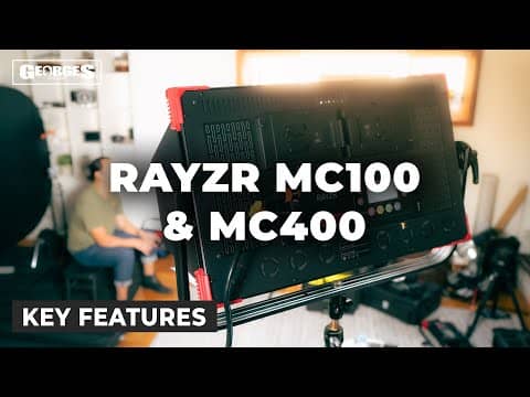 Rayzr 7 MC400 MAX Multi Colour RGB, WW, CW Soft LED Panel Light - Image 6