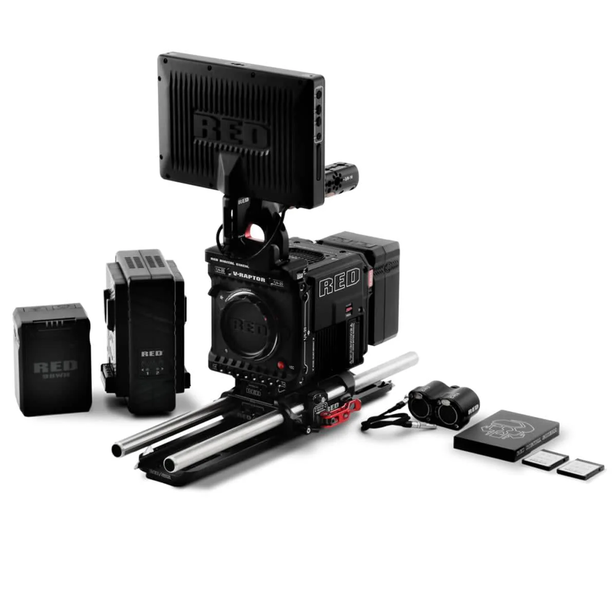 Red V-RAPTOR 8K VV Production Pack (Including Batteries) (V-Lock) - Image 2