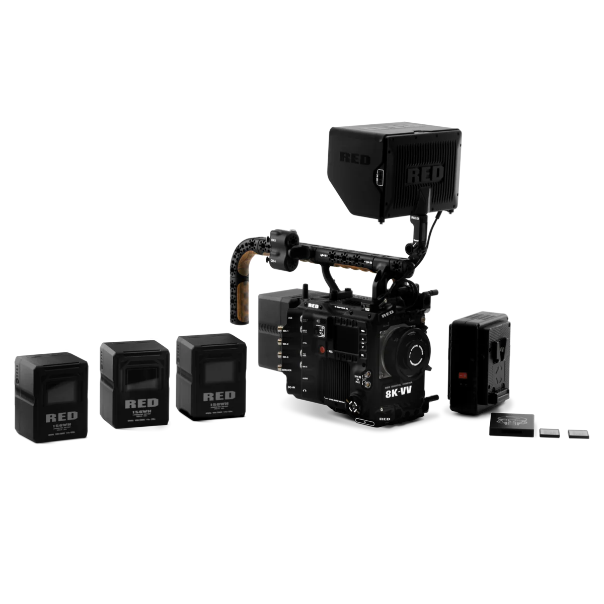 RED V-RAPTOR XL 8K VV Production Pack (Including Batteries) (V-Lock)