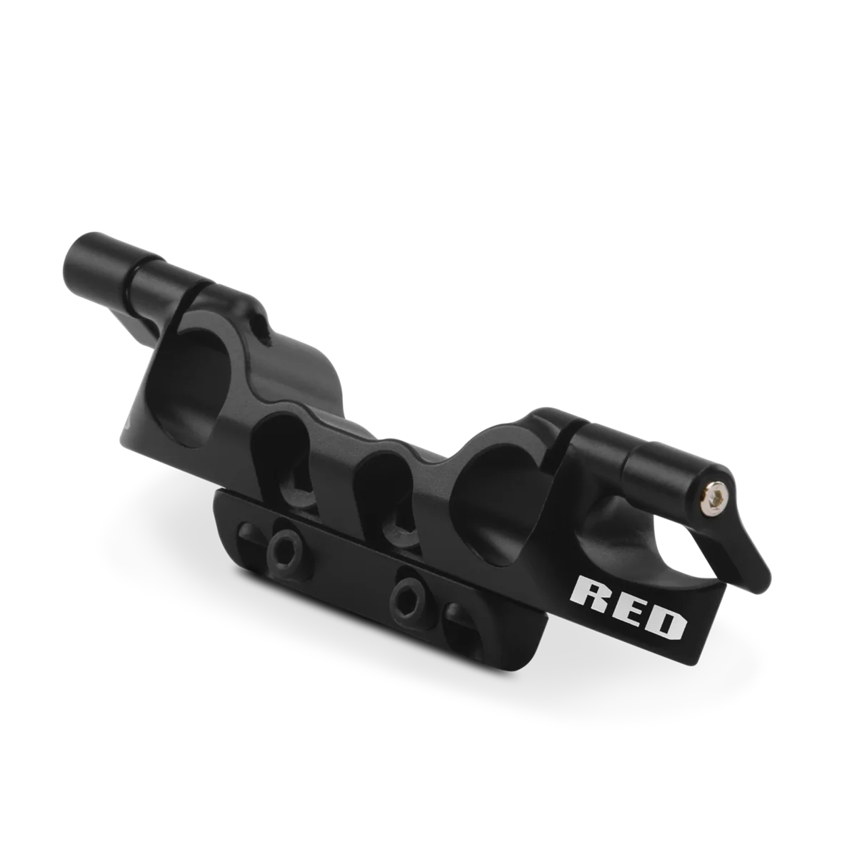 RED V-RAPTOR XL Bottom 1.5cm (15mm) LWD Rod Support Bracket
