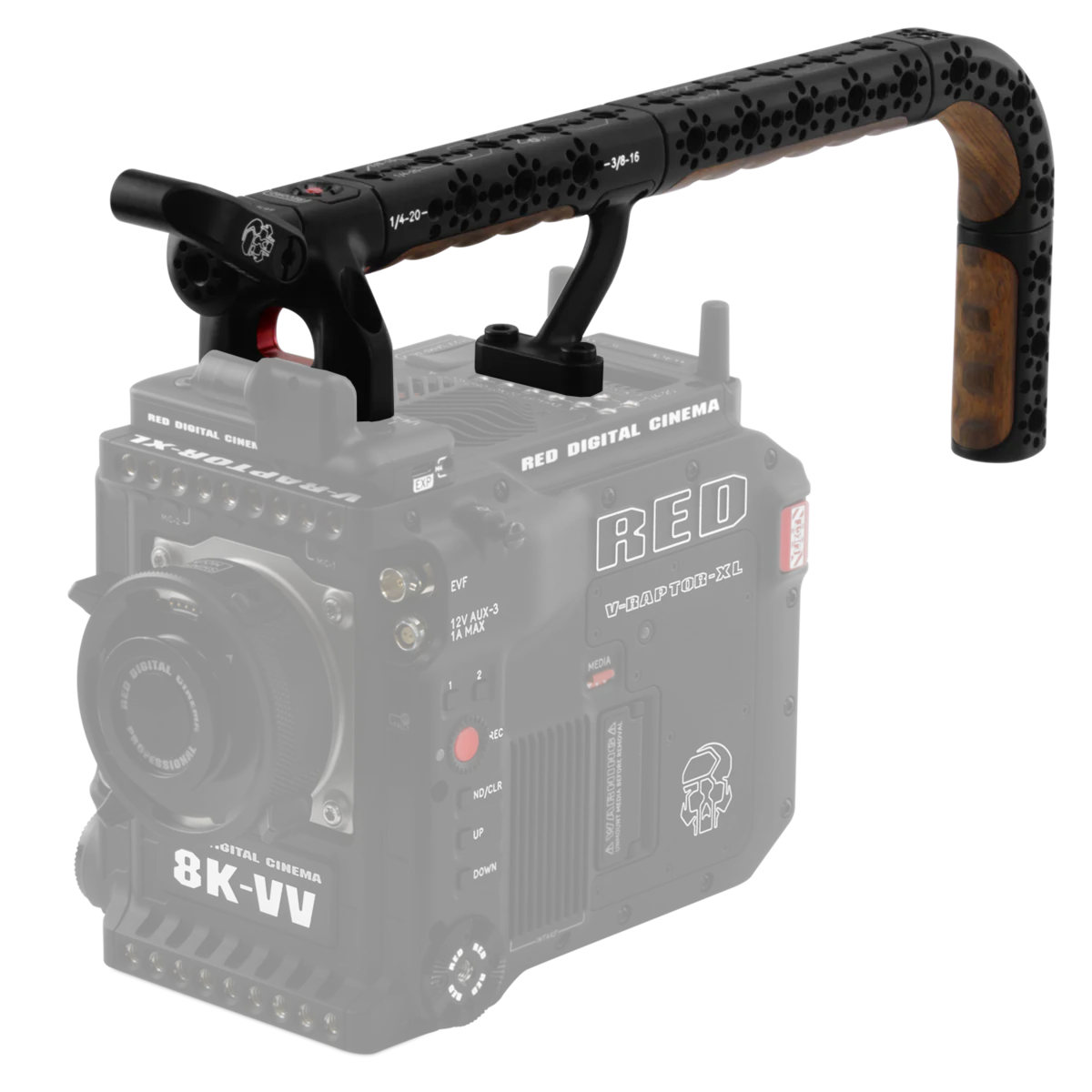 RED V-RAPTOR XL Top Handle with Extensions