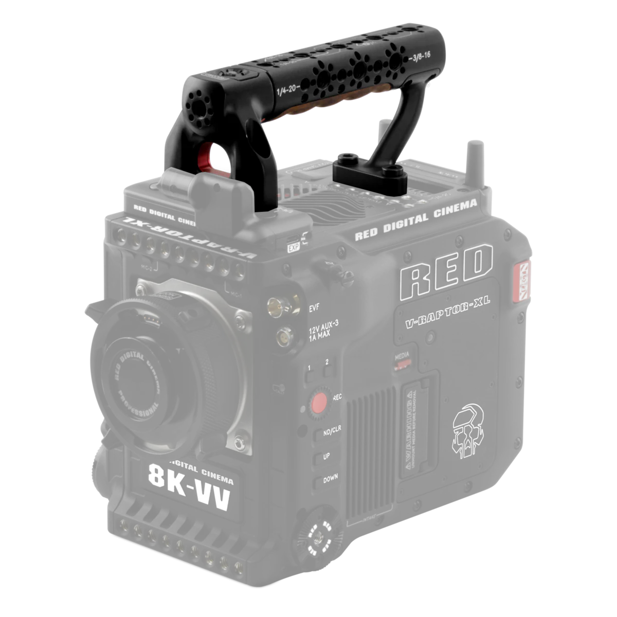 RED V-RAPTOR XL Top Handle with Extensions - Image 2