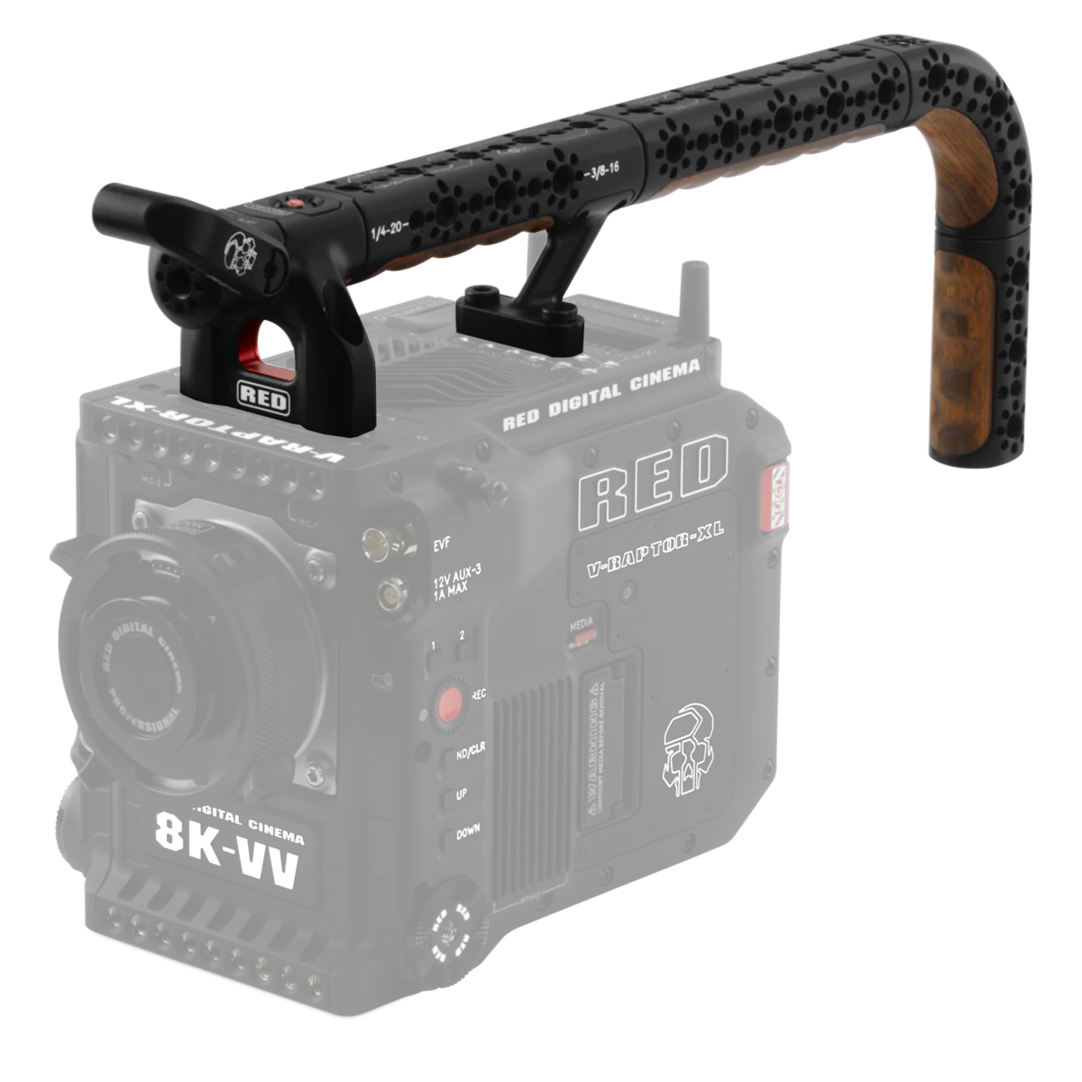 RED V-RAPTOR XL Top Handle with Extensions - Image 3